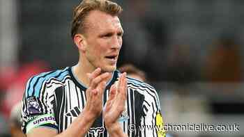 Newcastle United line-ups vs Palace with Dan Burn agreement and Miley axed