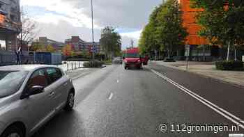 Oliespoor zorgt voor glad wegdek in Groningen