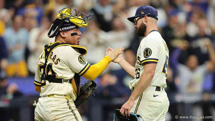 Brewers complete wild Game 2 comeback after controversial call puts them up 2-0 in World Series vs Rays