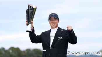 Katsuragawa wins Genesis Championship by 2 shots for 2nd world tour title