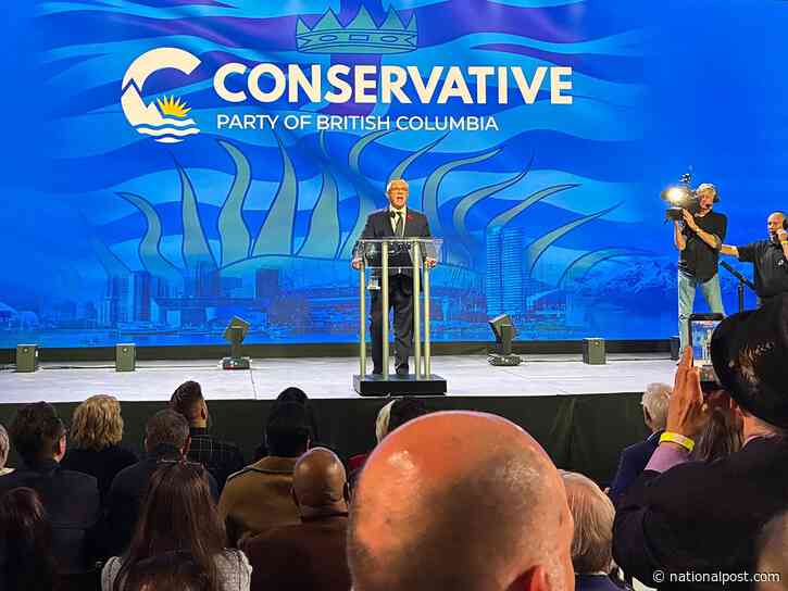 B.C. Conservative Party claims commanding majority in historic election win