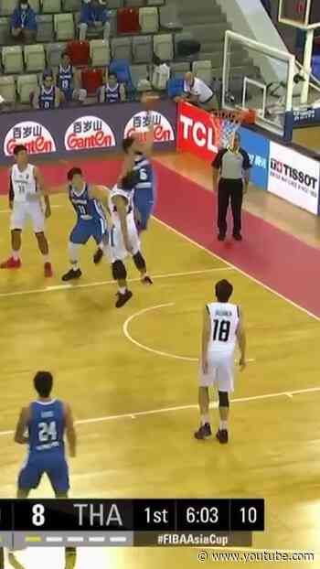 Textbook pick-and-roll basketball 🧠🇵🇭 #AsiaCup