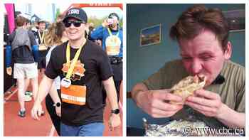This Nova Scotian just ran his first marathon. He trained for it by eating donairs