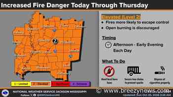 Dry Weather, Fire Danger Continue