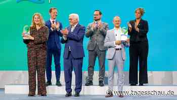Steinmeier bei Umweltpreis-Verleihung: "Die Fieberkurve unseres Planeten zeigt deutlich nach oben"