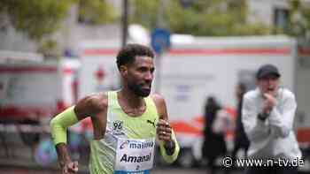 Kuriose Szene in Frankfurt: Marathon-Star Petros verpasst Sieg wegen Scharmützel mit Essens-Lieferant