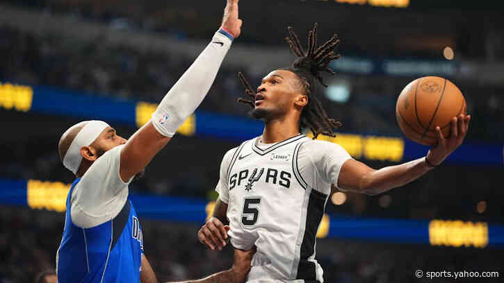 Highlights: Spurs drill Mavs in the fourth to earn season’s first win
