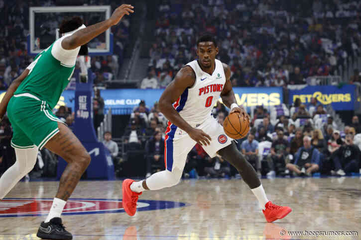 Jalen Duren (Strained Hamstring) Out At Least Two Weeks