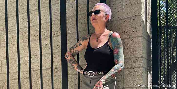 I'm 62, covered in tattoos, and refuse to dress my age. Getting older doesn't mean getting boring.