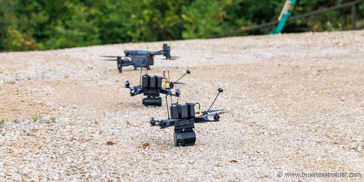 A NATO drone maker says Ukraine's underground factories hold a lesson for the West. It's learning that firsthand.