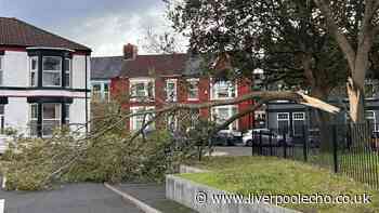 Storm Boelo LIVE as Merseyrail services disrupted and road closures remain in place