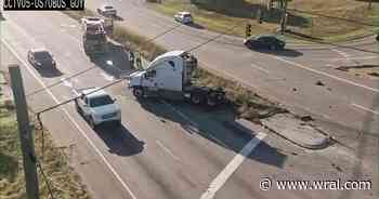 Man seriously injured in tractor-trailer crash on US-70W Buisness