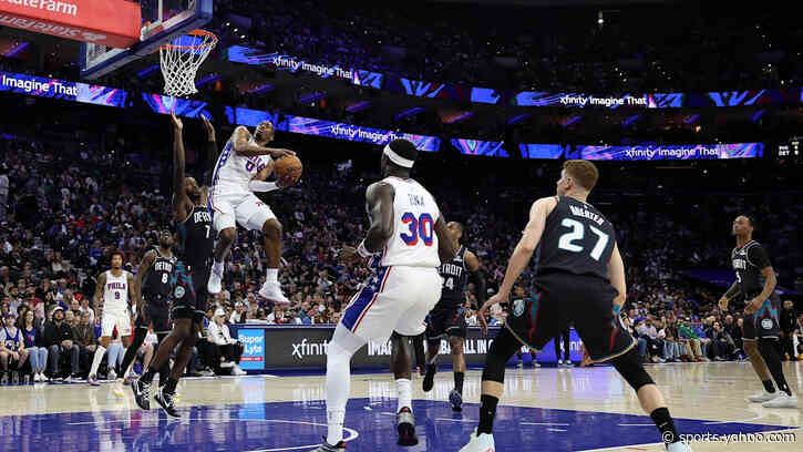 Sixers face Pistons without Jalen Duren for chance to stay undefeated