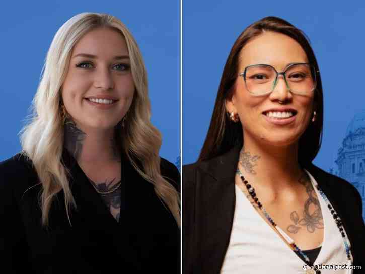 The two young women who could put an unlikely face on B.C. Conservatives' new government 