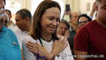 Oppositionsführerin Machado meldet Rückkehr nach Venezuela