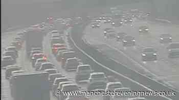 M62 crash RECAP as incident causes long traffic queues on carriageway near Rochdale