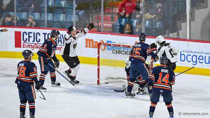VIDEO: A shootout ends Vancouver Giants winning streak