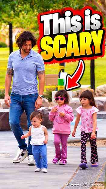 This is SCARY! ⚠️ Will your kids walk away with a stranger? #Parenting #Safety #Viral