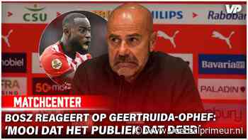 Bosz eerlijk over concurrent : 'Ajax hadden we hogere verwachtingen van'