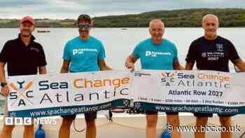 Stranger to row Atlantic with crew in ocean dash