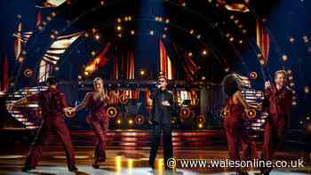 Chart topping Welsh singer Jamie Miller has made UK TV debut on Strictly Come Dancing