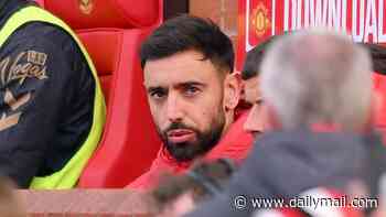 Michael Carrick 'deliberately tried to embarrass' captain Bruno Fernandes by dropping him against Bournemouth, claims Jamie Carragher - as Man United boss explains his decision