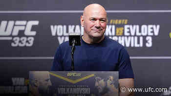 Dana White on UFC 333, Alexander Volkanovski, Petr Yan, Merab Dvalishvili & More