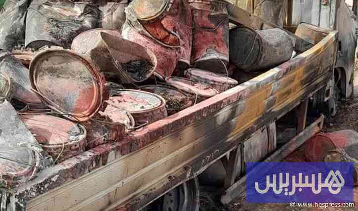 حادثة سير تفضح تهريب مخدرات بكلميم