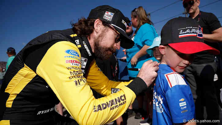 NASCAR Talladega multi-car crash involves Ryan Blaney, Chase Elliott, Denny Hamlin, Bubba Wallace