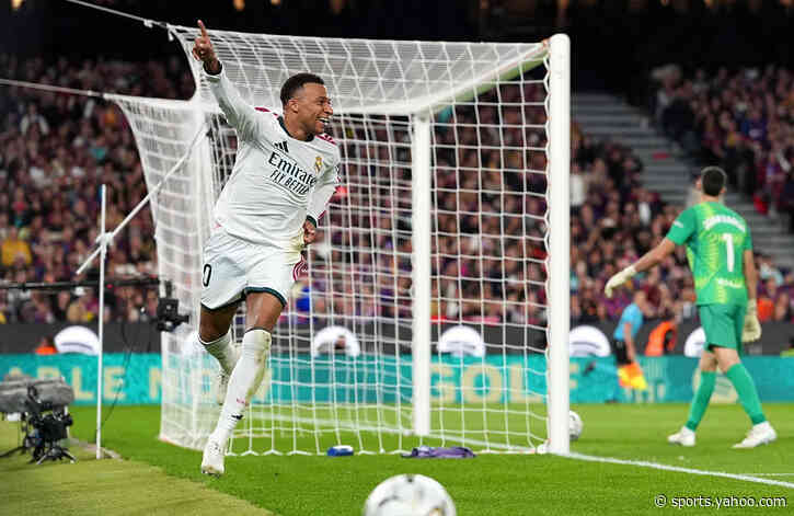 Mbappé scores by accident to open the scoring against Barcelona 🎥