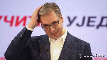 Serbia's longtime strongman Vucic concedes election defeat to student-led opposition