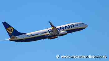 Ryanair flight to UK diverts 900 miles to Spain as Storm Boelo prevents landing