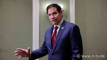 "Ergebnis unserer Gespräche": Rubio reklamiert Verdienst für Machados Rückkehr für USA