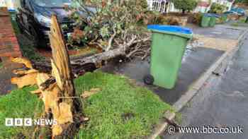 Suspected tornado tore through village as storm hit UK