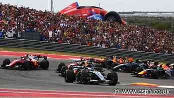 United States Grand Prix LIVE! Antonelli leads but not on course for title, Russell takes penalty