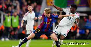 LIVE La Liga | Barcelona langszij in El Clásico dankzij topscorer Raphinha, Denzel Dumfries en Frenkie de Jong vallen in