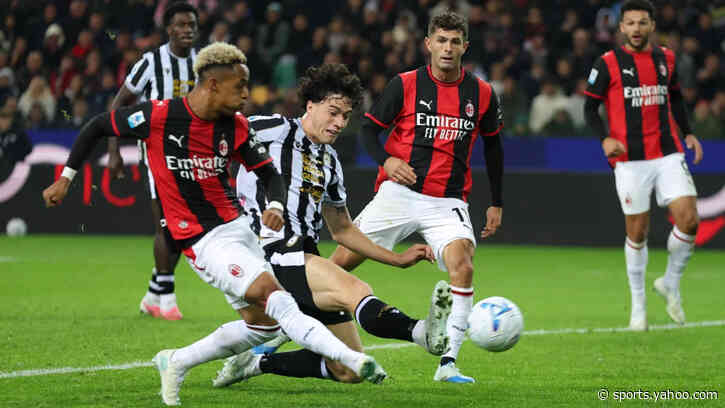Serie A | Udinese 0-2 Milan: Pulisic and Hutchinson celebrate in Udine