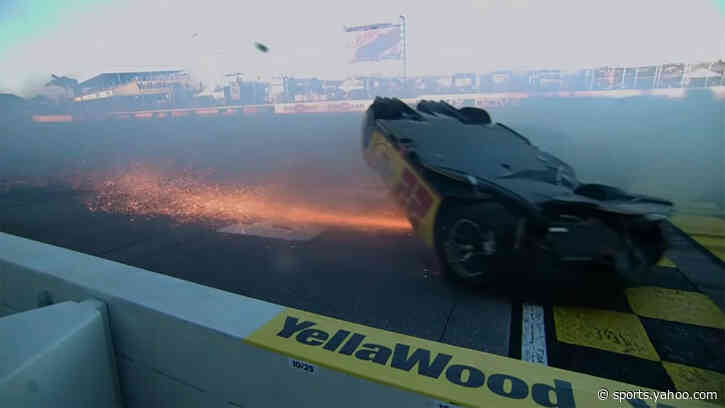 Joey Logano Walks Away From Terrifying Flip Late in Talladega Race