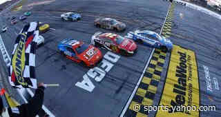 Kyle Larson scores first superspeedway win in Talladega Chase race