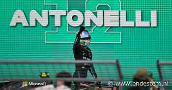 Mopperende Max Verstappen pakt maximale met derde plaats, Antonelli (nog) nét niet kampioen