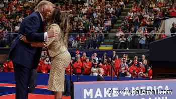 Trump makes flirty comment on Nikki Minaj's figure and floats her as press secretary as he turns to star-power to boost his midterm campaign