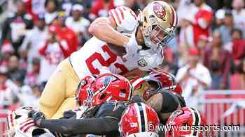 Christian McCaffrey injury: 49ers' RB says leg 'just died' on him during loss to Falcons