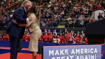 Trump makes flirty comment on Nicki Minaj's figure and floats her as press secretary as he turns to star-power to boost his midterm campaign