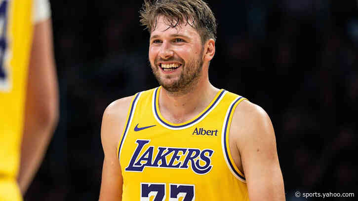 Luka Dončić is hopeful that he can retire a Laker: ‘It’s amazing to be here’