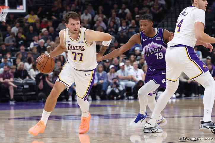 Recap: Luka Doncic Drops 52 To Lead Lakers To Win Over Jazz