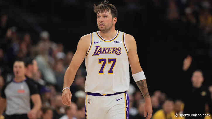 Luka Dončić scores 52 points as Lakers improve to 3-0 with win over Jazz