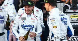 Luck-changer: Improbable Talladega rally, dazzling finish lift Kyle Larson to the brink of a Chase clincher