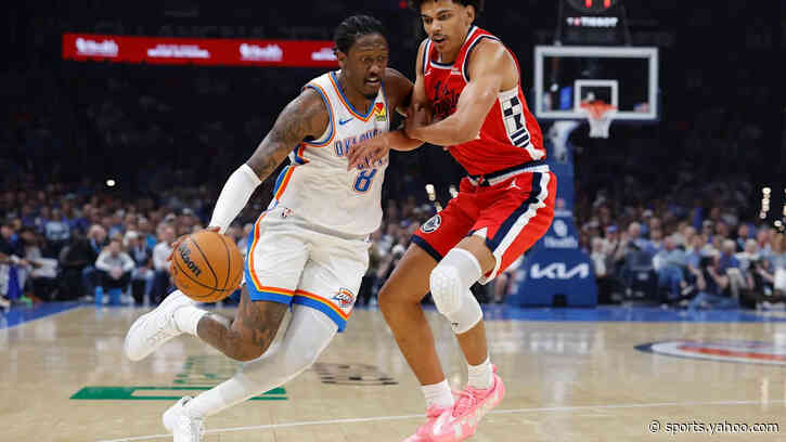 Jalen Williams injury update: Thunder star exits on stretcher after hurting leg
