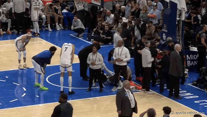 Jalen Williams injury: Thunder star stretchered off floor after nasty ankle injury vs. Clippers
