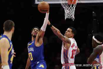 Haliburton has 24 points and 10 assists as the Pacers beat the winless Nets 136-109